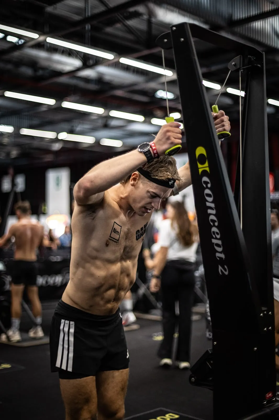 Quentin Garel au SkiErg
